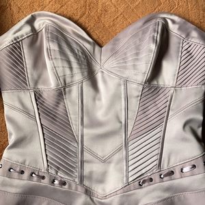 Karen Millen UK size UK 12 US 6/8 strapless corset statin dress